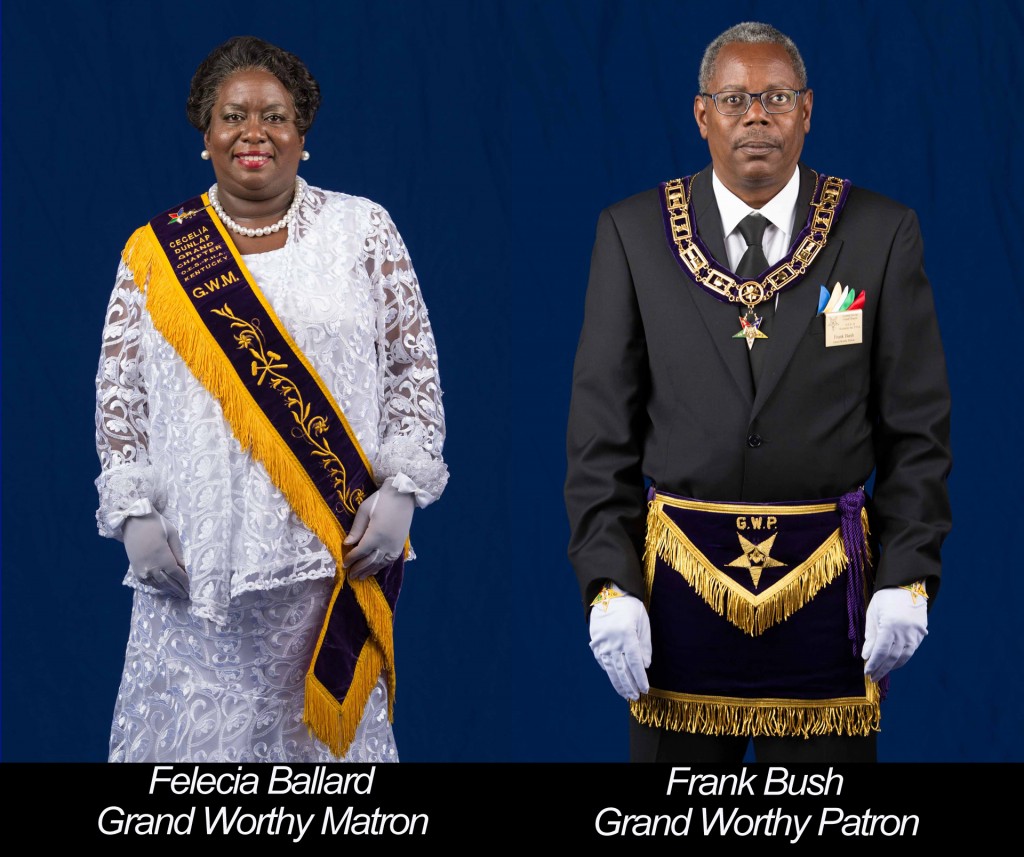 Grand Worthy Matron and Patron